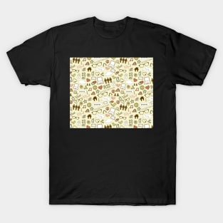 Social Media Icons T-Shirt